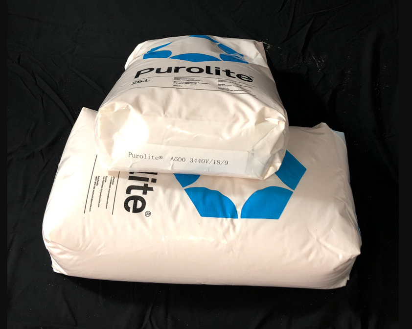 Purolite A600強(qiáng)堿性陰離子交換樹脂特點、更換脫礦樹脂
